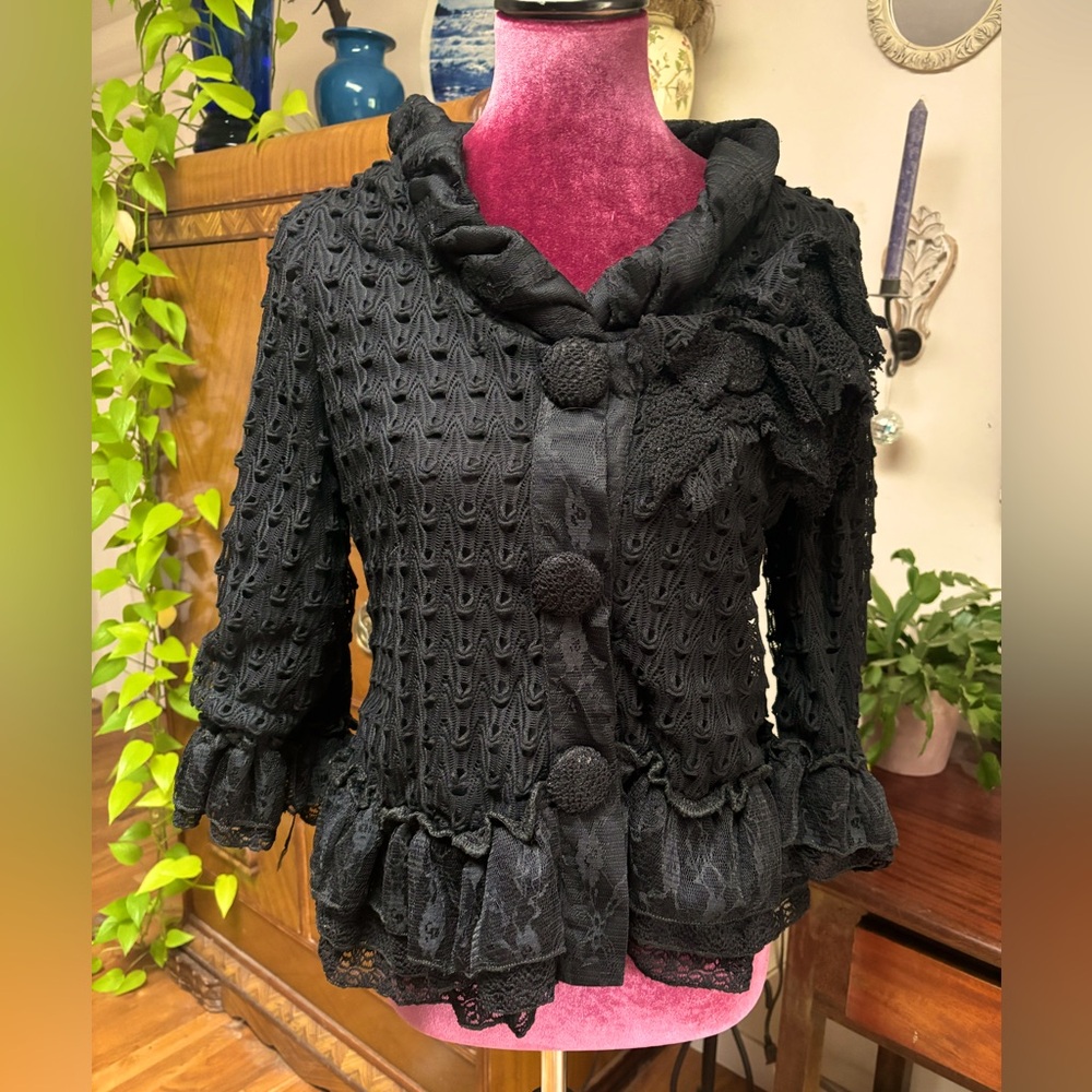 NWT! Pretty Angel Victorian Goth Cardigan